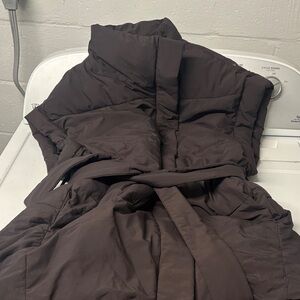 Women's Brown Puffer Coat